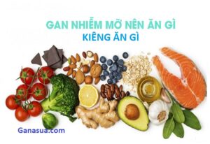 gan nhiễm mỡ nên ăn gì, kiêng gì