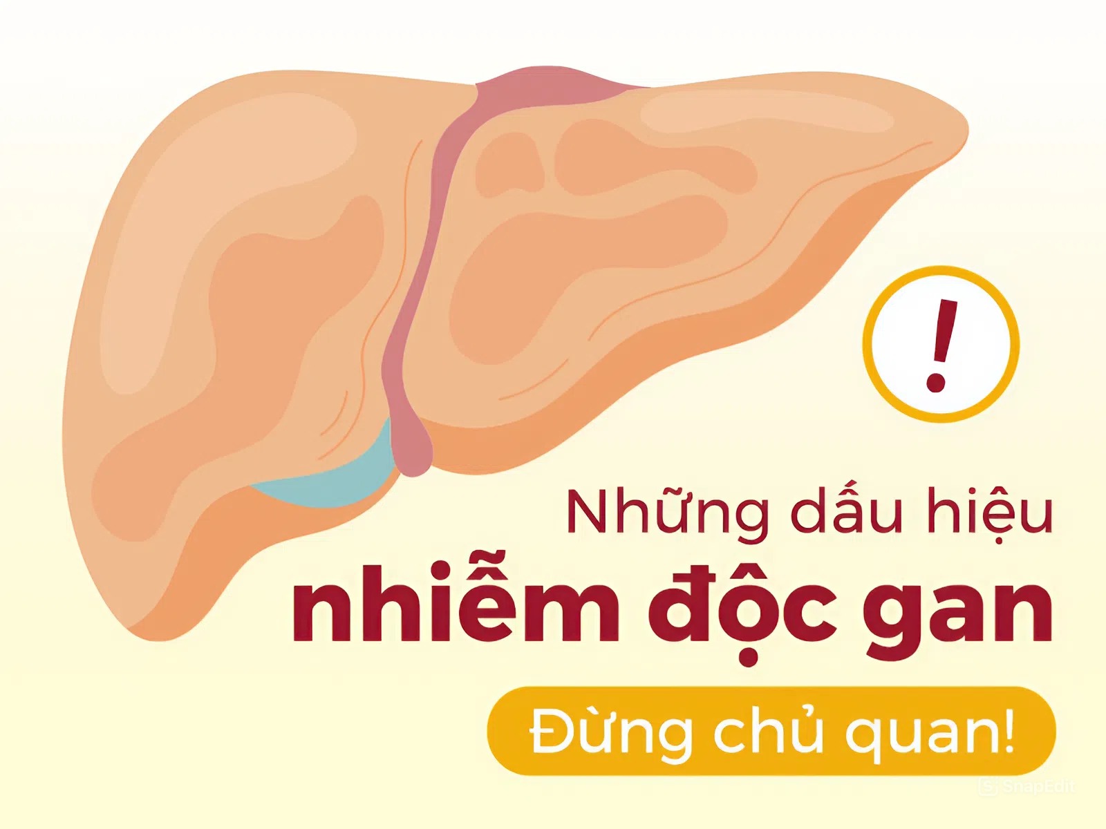 những dấu hiệu nhiễm độc gan